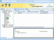 Exchange Server Recovery screenshot